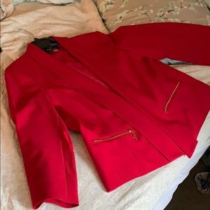 Red blazer
